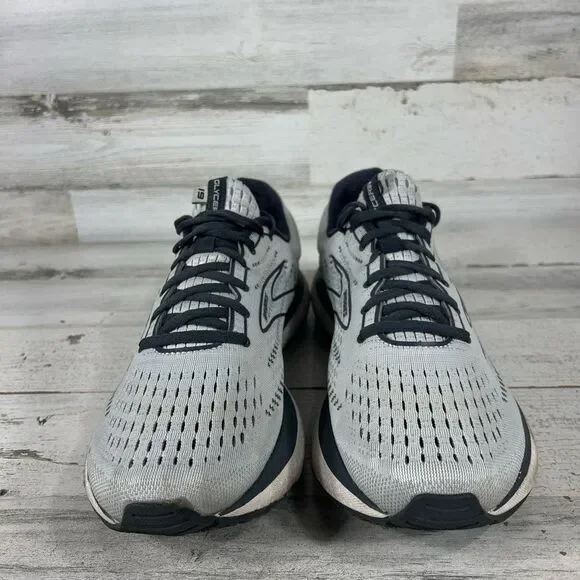 Brooks Womens Glycerin 19 Lace Up Running Athletic Sneakers Gray Size 12 - Picture 4 of 8